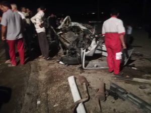 ۳ کشته و ۴ زخمی در تصادف جاده دالکی-برازجان