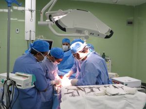 نجات جان بیمار تیر خورده در بیمارستان سلمان فارسی