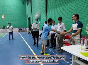 مسابقات بدمینتون به مناسبت هفته بسیج در بوشهر برگزار شد