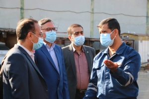 بازدید مدیرکل تامین اجتماعی استان بوشهر از شرکت کشتی سازی ناخدای جزیزه بوشهر