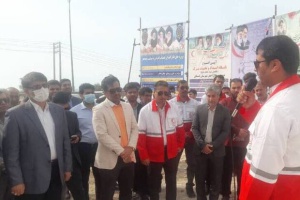 پایگاه امداد و نجات هلال احمر در پرک شهرستان کنگان افتتاح شد